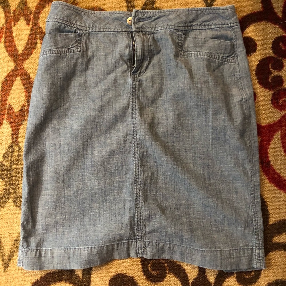 Coldwater Creek Denim Skirt